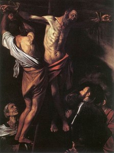 Caravaggio: Crocifissione di Sant'Andrea